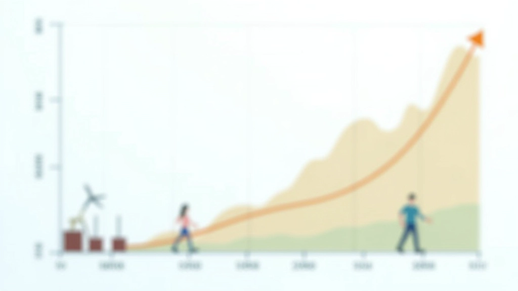 Graphique montrant l'évolution des prix de l'électricité