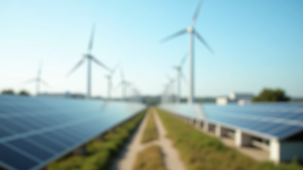 Infrastructure énergétique renouvelable moderne en France