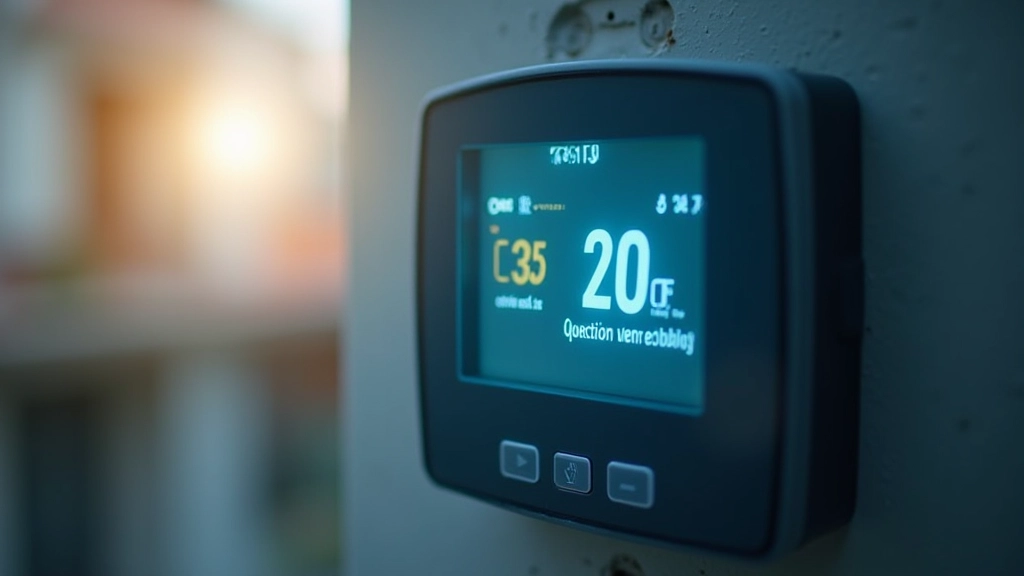 Vue détaillée d'un compteur électrique résidentiel avec affichage numérique