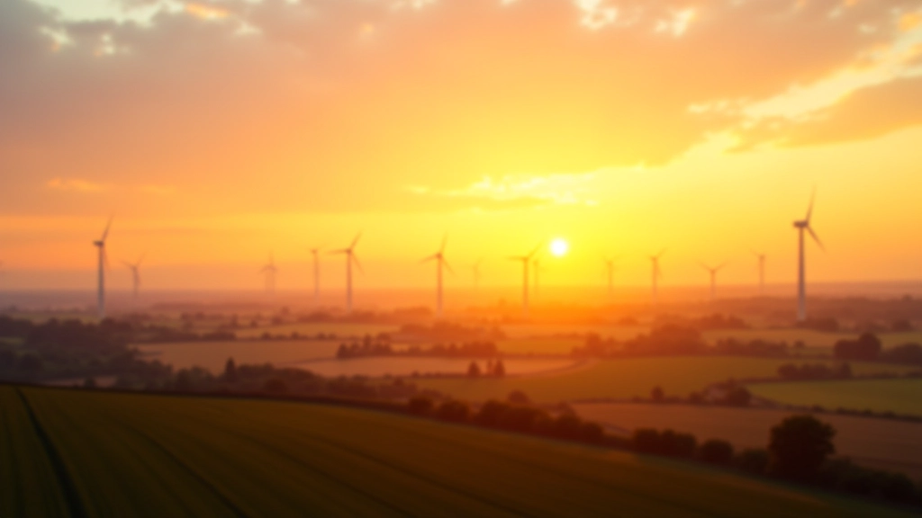 Parc éolien et panneaux solaires illustrant la transition vers les énergies renouvelables en France